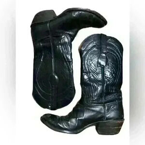 Lucchese Classic Seville Goatskin Leather Cowboy Boots Embroidered Mens 10